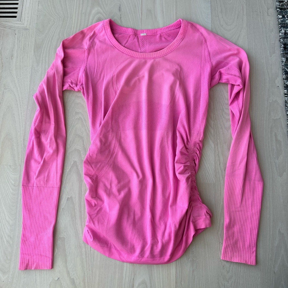 Lululemon Long Sleeve Shirt with Cinched Sides